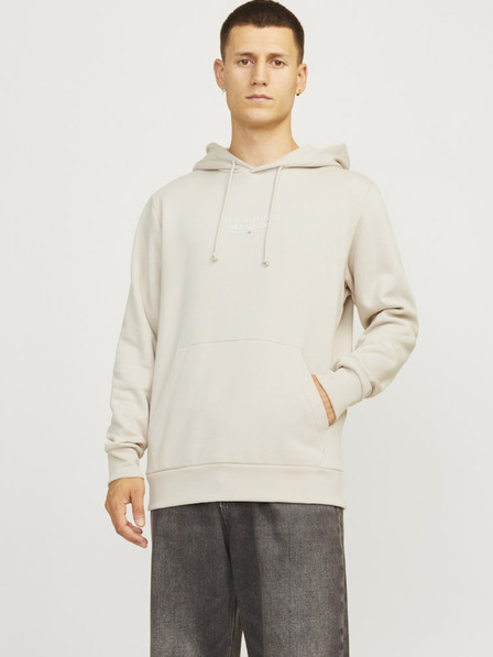 Jack & Jones Jack & Jones Moška bež jopa s kapuco