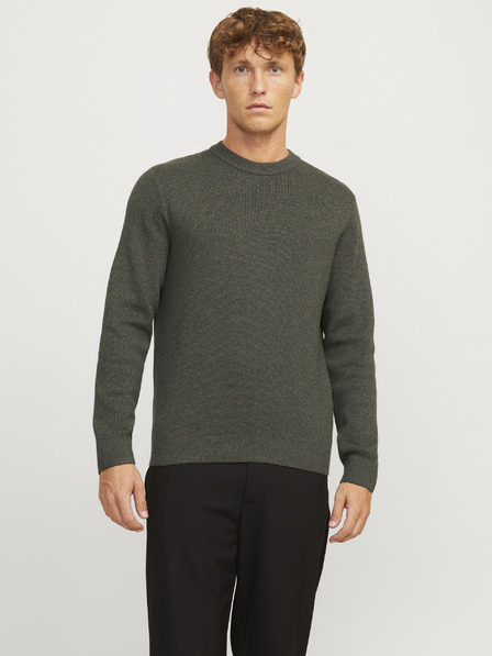 Jack & Jones Kaki Jack & Jones Moški pulover