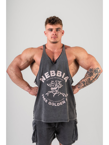 Nebbia oprana mišična bluza GOLDEN AGE 791 M,črna