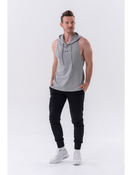 Nebbia 323 Nebbia fitnes majica s kapuco