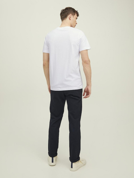 Jack & Jones Bela moška jopa s kapuco Jack & Jones