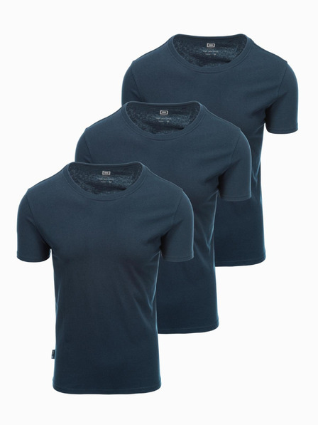 Ombre Clothing Moška majica brez potiska - mešanica 3 kosov Z29 Ombre Clothing
