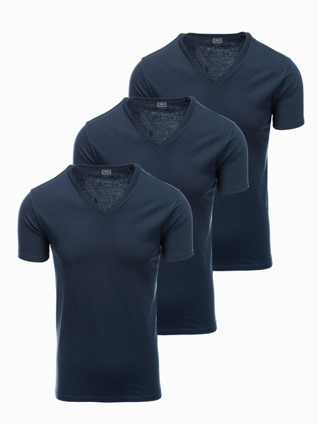 Ombre Clothing Moška majica brez potiska - mešanica 3 kosov Z29 Ombre Clothing