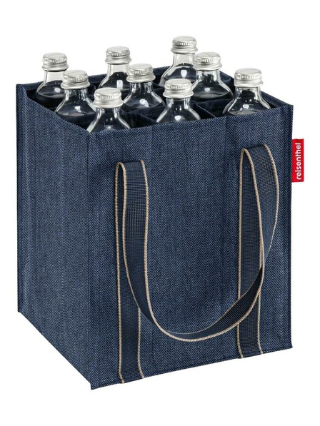 Reisenthel Reisenthel Bottlebag Herringbone Dark Blue