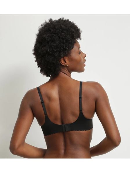 DIM DIM TRIANGLE BODY TOUCH BRA - Ženski nedrček z oprsjem - črn