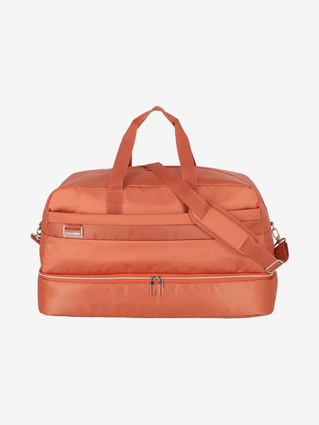 Travelite Oranžna potovalna torba Travelite Miigo Weekender bakrena/čutinasta
