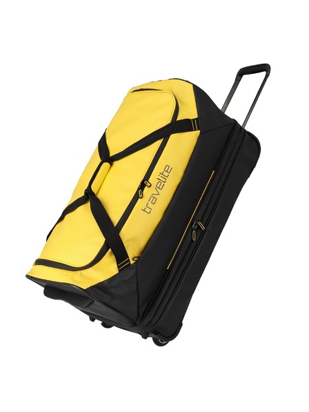 Travelite Travelite Basics Duffle na kolesih exp. Črna/rumena