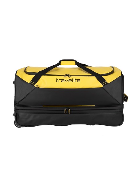 Travelite Travelite Basics Duffle na kolesih exp. Črna/rumena