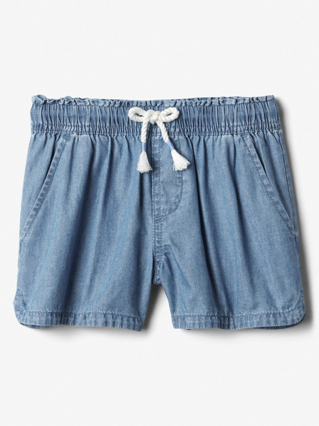 GAP Otroške chambray kratke hlače GAP