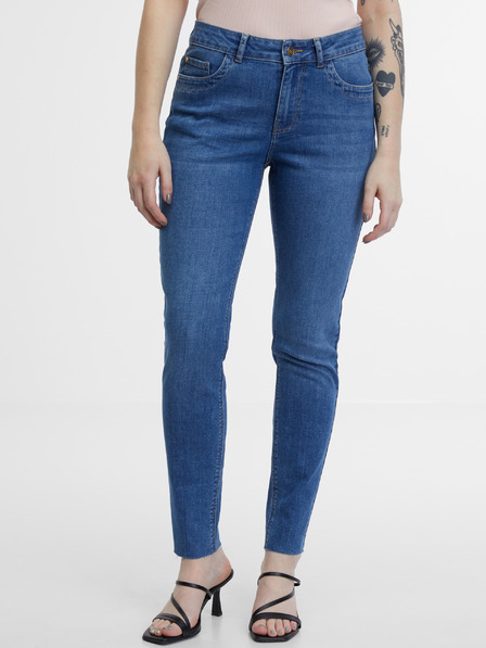 Orsay Modre ženske skinny fit kavbojke ORSAY
