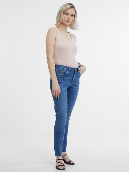 Orsay Modre ženske skinny fit kavbojke ORSAY