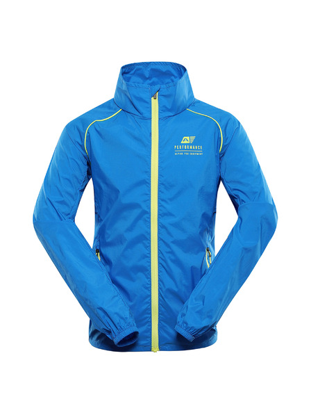 ALPINE PRO Otroška ultralahka jakna z obdelavo dwr ALPINE PRO SPINO 2 electric blue lemonade