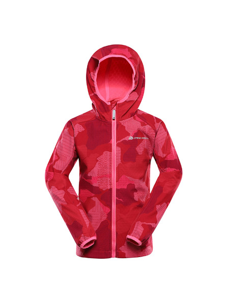 ALPINE PRO Otroška softshell jakna z membrano ALPINE PRO EZORO neon knockout pink varianta pa