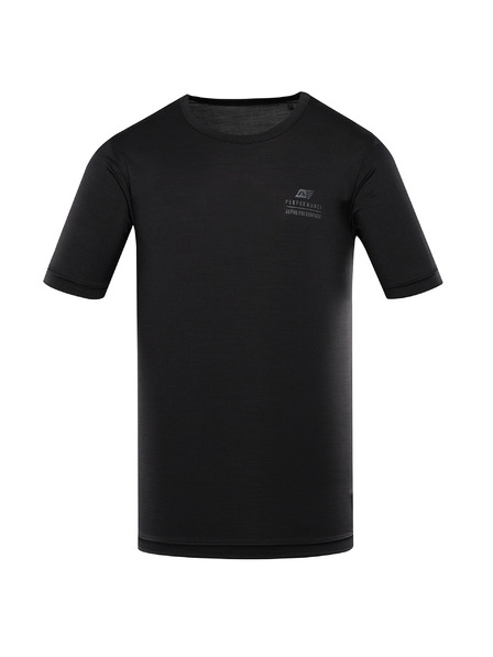 ALPINE PRO Moška hitrosušeča majica s cool dry ALPINE PRO BASIK black