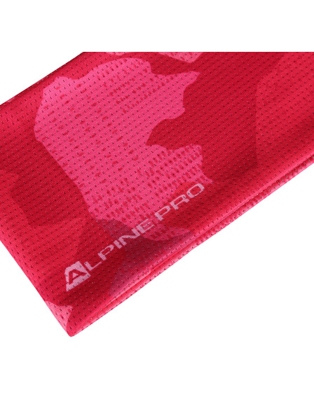 ALPINE PRO Športna hitro sušeča naglavna traka ALPINE PRO MUSA 2 neon knockout pink različica pa