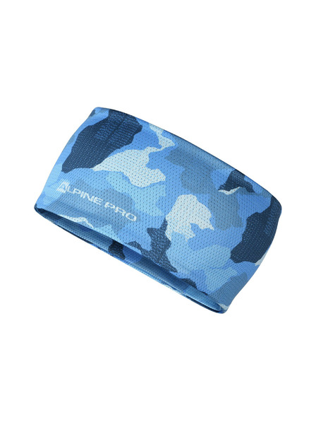 ALPINE PRO Športna hitro sušeča naglavna traka ALPINE PRO MUSA 2 blue jewel različica pa