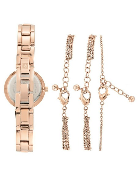 Anne Klein Rožnato zlate ženske ure Anne Klein