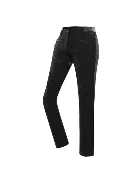 ALPINE PRO Ženske hitre sušeče hlače s cool dry ALPINE PRO RAMELA black