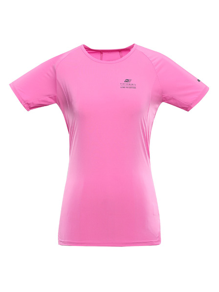 ALPINE PRO Ženska hitro sušeča majica s cool dry ALPINE PRO BONDA 2 neon pink