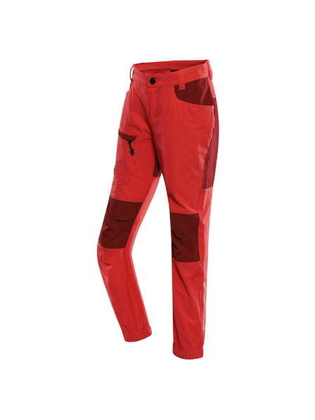 ALPINE PRO Otroške softshell hlače ALPINE PRO AKANO kajenska paprika