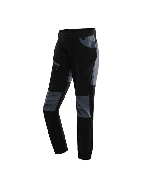 ALPINE PRO Otroške softshell hlače ALPINE PRO AKANO črna