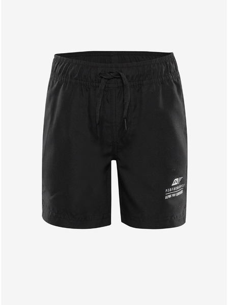ALPINE PRO Black Alpine Pro QUILO Boys Shorts