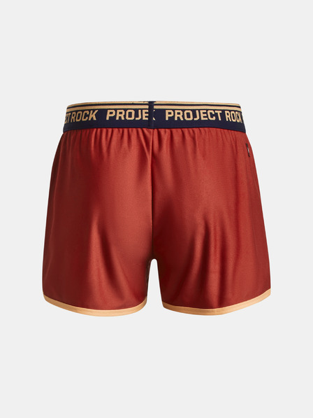 Under Armour Dekliške kratke hlače Under Armour Pjt Rock G Play Up Short-RED