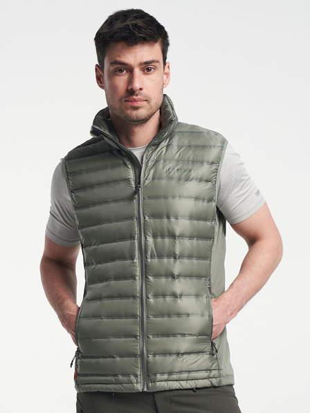 Tenson Moška puhovka TENSON TXlite Down Vest M temno zelena