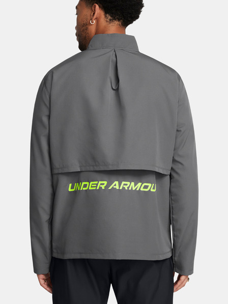 Under Armour Moška jakna  Under Armour UA Launch Jacket-GRY