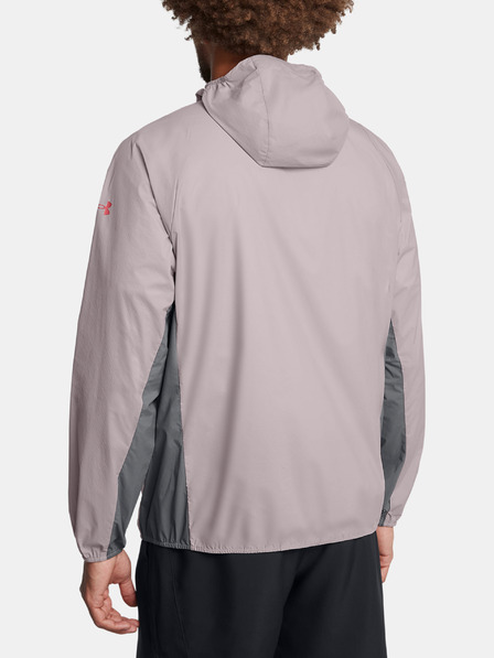 Under Armour Moška jakna  Under Armour LAUNCH LIGHTWEIGHT JKT-GRY