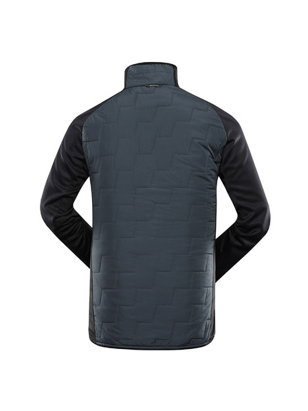 ALPINE PRO Moška majica s polnilom iz merino volne ALPINE PRO JORW temno siv