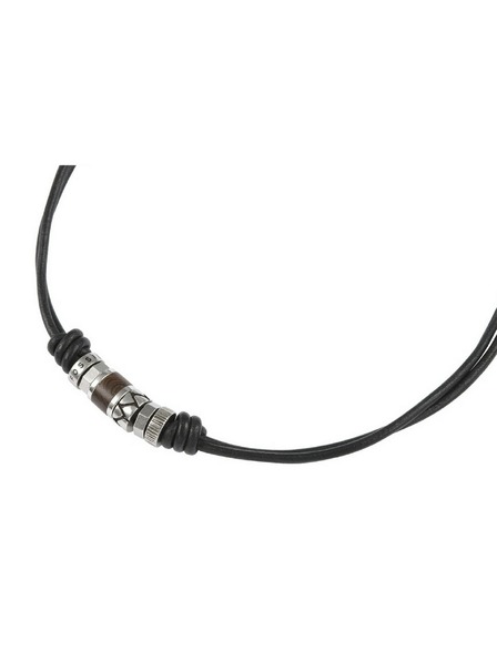 Fossil Moški usnjeni obesek Fossil JF84068040