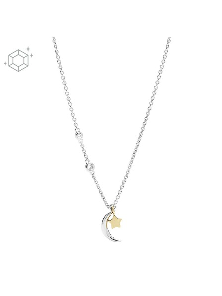Fossil Ženski srebrn obesek Fossil JFS00432998