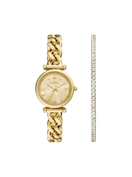 Fossil Set ženskih ur in zapestnice Fossil CARLIE ES5387SET