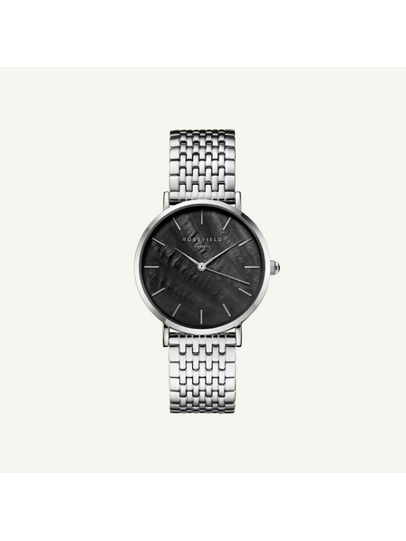 Rosefield Ženske ure Rosefield Upper East Side Black Silver UBSSS-U36