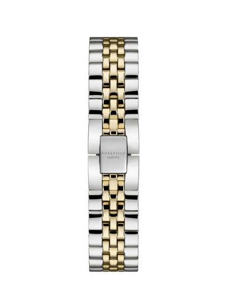 Rosefield Rosefield ure 26SGD-269 The Small Edit White Steel Silver Gold Duo