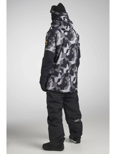 Tenson Moška bunda za snowboard Colourwear Foil M Grey Camo