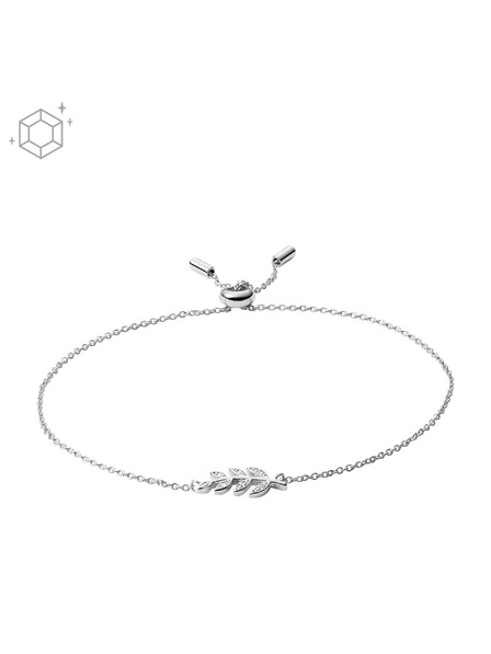 Fossil Ženski srebrni zapestni pas Fossil JFS00484040