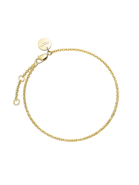 Rosefield Rosefield zapestnica zlate barve Thin Chain JBOLG-J599