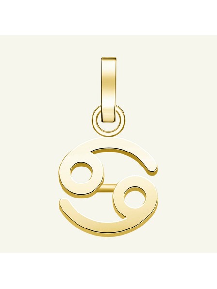 Rosefield Rosefield obesek zlate barve Zodiac Symbol Rak