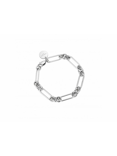Rosefield Rosefield zapestnica srebrne barve Bold Chain JBCCS-J610