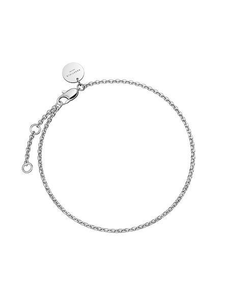 Rosefield Rosefield zapestnica srebrne barve Thin Chain JBOLS-J600