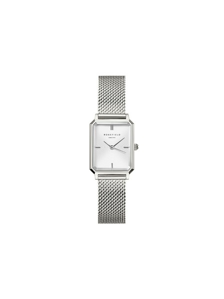 Rosefield Ženska ura Rosefield Octagon XS Mesh Silver OWSMS-O74