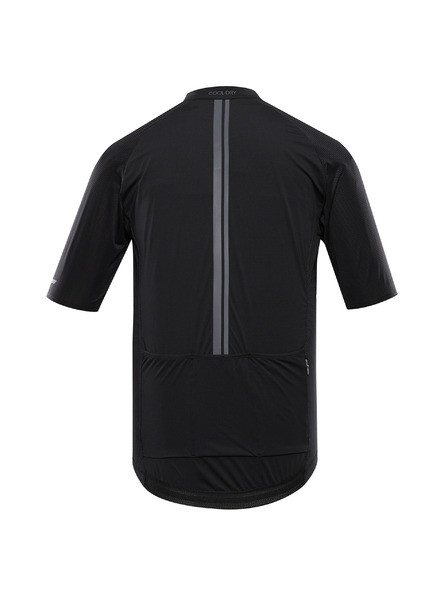 ALPINE PRO Moški hitrosušeči kolesarski dres ALPINE PRO SAGEN 2 black